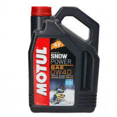 MOTUL 4T 0W40 sintetic Snowpower silnków 4-timpi snowmobilul. motociclete. quad. 4 litri