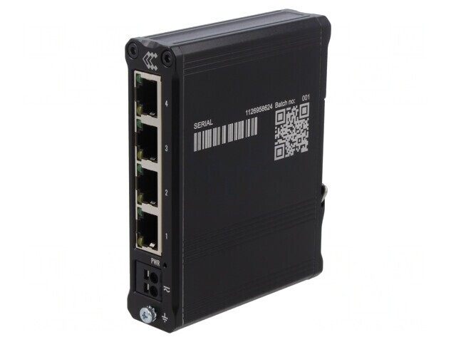 Switch Ethernet Neadministrabil 4 Porturi RJ45 7-57VDC