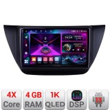 Navigatie Mitubishi Lancer 2001-2007 A-LANCER07 4+64 InCell Display 1K Android Waze USB Navigatie Internet Youtube Radio