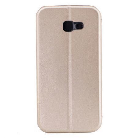 Husa MyStyle Flip Wallet Cover pentru Samsung Galaxy J5 2017- GOLD
