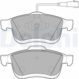 Set placute frana,frana disc DELPHI LP2168