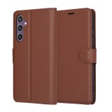Husa Samsung Galaxy S23 FE Techsuit Leather Folio, maro