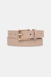 Answear Lab curea de piele culoarea roz