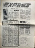 Almanah Expres nr. 6 martie 1990, 7 pagini, 42x30 cm, romana, brosat, colectie bibliofilie