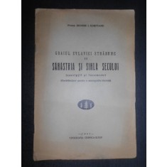 Dionisie I. Udisteanu - Graiul evlaviei strabune Sihastria si Sihla secului 1941