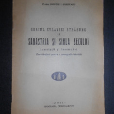 Dionisie I. Udisteanu - Graiul evlaviei strabune Sihastria si Sihla secului 1941