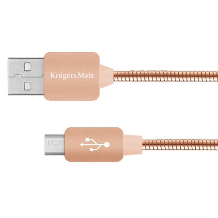 CABLU USB - MICRO USB 1M KRUGER&amp;MATZ EuroGoods Quality