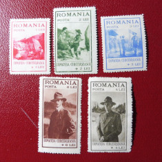 Romania 1931 LP 93 EXPOZITIA CERCETASEASCA - Nestampilate, Gumate, MH (T72)