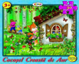 Puzzle 30 de piese - Cocosel Creasta de Aur | Dorinta