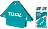 TOTAL - COLTARE MAGNETICE PENTRU SUDURA 3&quot; 45&deg;,90&deg; PowerTool TopQuality