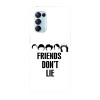 Husa compatibila cu Oppo A54s, Viceversa, model Friends Dont Lie Stranger things, Silicon, TPU, Transparent, Carcasa