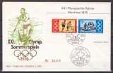 Germania 1976 - Jocurile Olimpice - Montreal, FDC