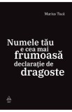Numele tau e cea mai frumoasa declaratie de dragoste - Marius Tuca - Editura Grupul Art