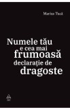 Numele tau e cea mai frumoasa declaratie de dragoste