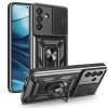 Husa Techsuit CamShield pentru Samsung Galaxy A56 5G, Negru, Protectie Camera