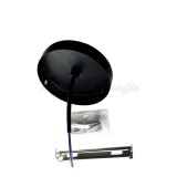 Pendul vintage negru mat decorat cu iuta, dulie E27