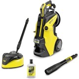 Aparat de spalat cu presiune Karcher K7 Premium Smart Control Home Flex, putere 3000 W, 180 bar presiune maxima, 600 l/h debit maxim, furtun presiune