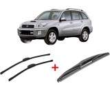 Cumpara ieftin Set 3 stergatoare TOYOTA RAV 4 II (_A2_) 2000 - 2005, pentru parbriz si luneta, Bosch Twin