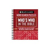 Brain Games - Word Search Puzzles: Who's Who in the Bible: Learn about the Lives of the Most Influential Figures in the Bible