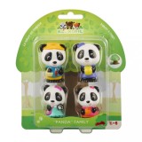 Cumpara ieftin Familia de ursuleti Panda - Set figurine joc de rol, Klorofil