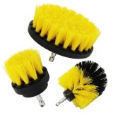 Cumpara ieftin Set 3 perii rotative din plastic, Boxley, pentru curatat, suprafete dure si moi, Podele, Geamuri, Jante auto, conectare universala la bormasina, ABS