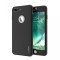 Husa FullBody 360, Apple iPhone 7 Plus, Fata-Spate, Negru
