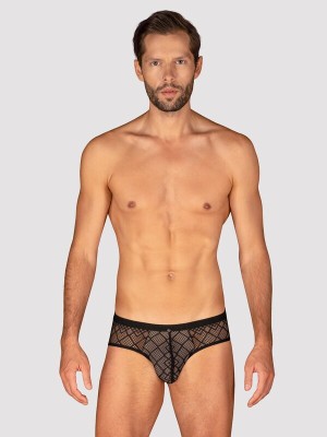 Chilot Severio jockstrap Obsessive, Negru, S/M foto