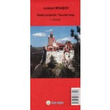 Brasov County / Judetul Brasov - Tourist map / Harta turistica 1 : 250 000