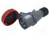 Conector alimentare AC trifazat mufă mamă 16A 415V IP67 AMPHENOL IP&amp;S