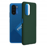 Husa Techsuit Soft Edge Silicon Xiaomi Poco F3 - Dark Green