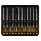 Set 12 surubelnite de precizie, Vorel 64555, Crom Vanadiu