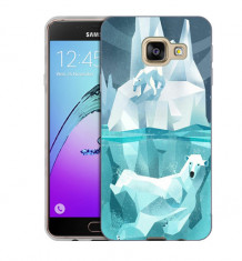 Husa Samsung Galaxy A3 2016 A310 Silicon Gel Tpu Model Polar Bears foto