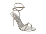 Sandale elegante ALDO argintii, MANAELDEN 040, din material textil