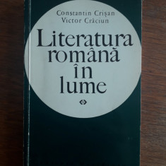 Literatura romana in lume - Constantin Crisan, autograf / R3P3F