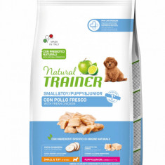 Natural Trainer, Puppy & Junior Mini & Toy cu Pui, 2 kg