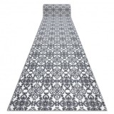 Traversa Argent Flori- W4949 alb / gri, 100 cm, Dreptunghi, Polipropilena