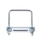 Surub U patrat, 6 x 65/60 + placa + saibe + piulite, set 4 perechi