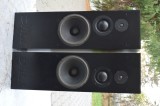 Cumpara ieftin Boxe Pasive Dali Model 7A Black, 3 Cai, Bass 25cm, H=94cm, Cutii Lemn, Refăcute