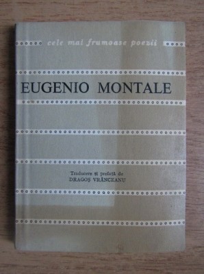 POEME ALESE - EUGENIO MONTALE foto