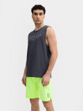 Tank top regular din bumbac organic pentru bărbați, 4F Sportswear