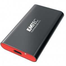 SSD Extern EMTEC X210 Elite Portable, 1TB, USB 3.2 Gen2 Type-C, 4K (Negru)