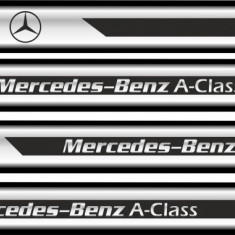 Set protectii praguri CROM - Mercedes-Benz A-Class