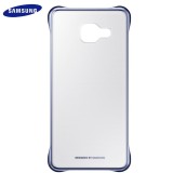 Folie Sticla + Husa originala Samsung Galaxy A3 2016 Clear Cover EF-QA310CBEGWW