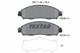 Set placute frana TEXTAR 2243901