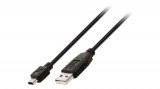 Cablu USB 2.0 tata - mini USB 5 pini tata 1.8m VALUELINE