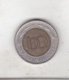 Bnk mnd Ungaria 100 forint 1996 bimetal, Europa