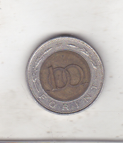 bnk mnd Ungaria 100 forint 1996 bimetal