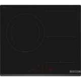 Plita incorporabila cu inductie Bosch PVJ631HC1E, CombiZone, 3 zone de gatit, 60 cm, Timer, Negru