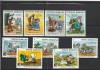 ROMANIA 1985/1986 LP 1145 LP 1146 LP 1147 LP 1153 LP 1154 DISNEY COMPLET MNH, Nestampilat