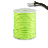 Snur Cordelina Paracord (7x3 fire) 25mx4mm Rezistenta Verde Neon 7221